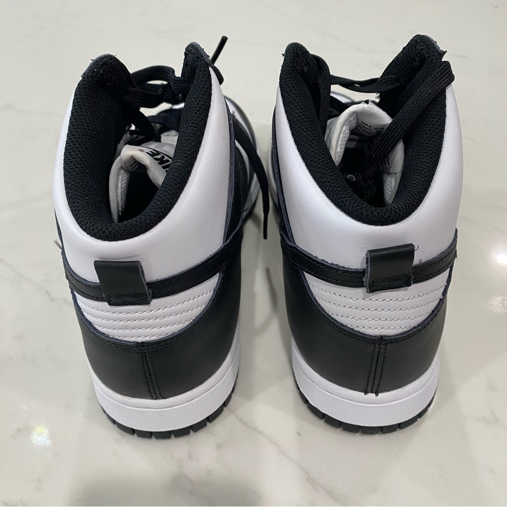 Nike Dunk Hi retro Pandas sz 10 DS - Picture 11 of 16
